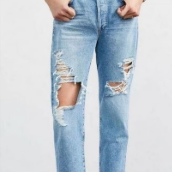 Citizens Of Humanity Denim - citizens of humanity emery distressed jeans size 31 retail $298